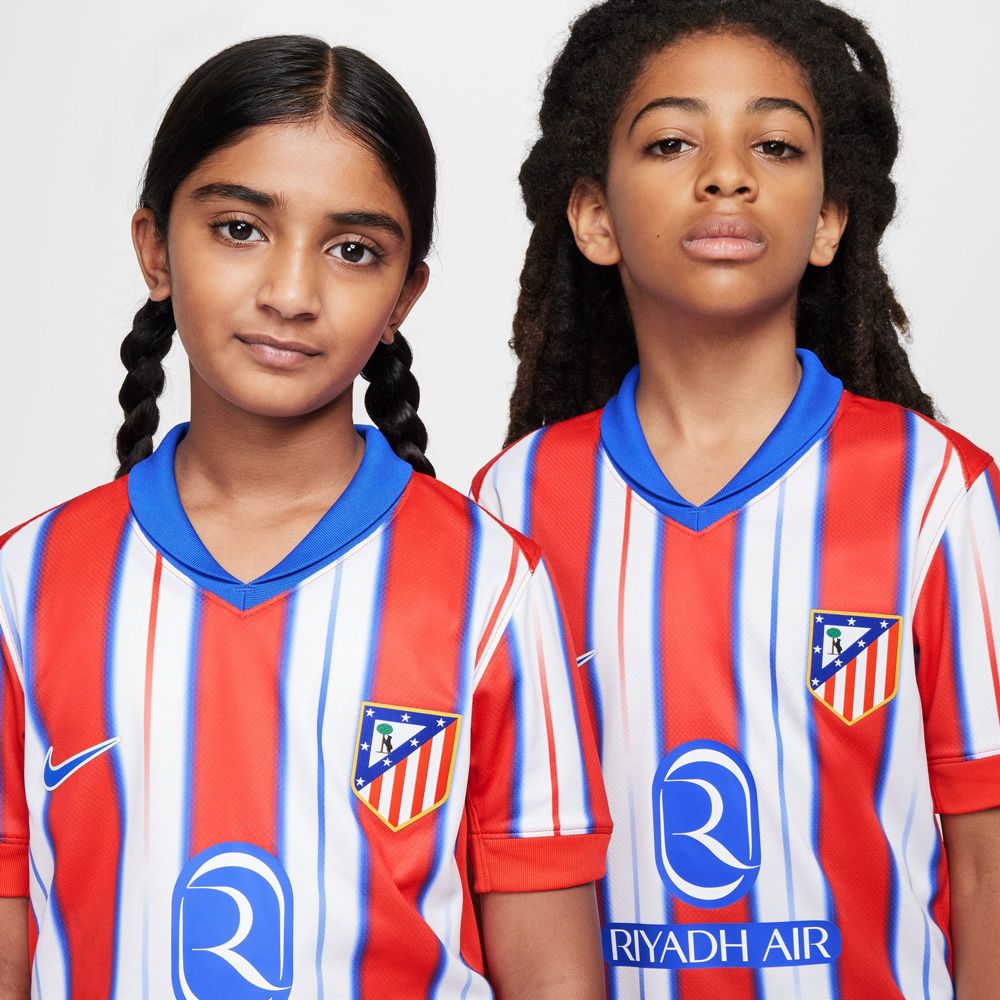 【Nike】Atletico Madrid 2024/25 Soccer Authentic Jersey Nike 2024-25 Atletico Madrid Men's Stadium Home Soccer