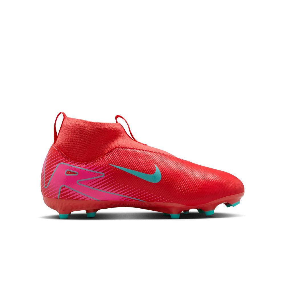 Nike Air Zoom Mercurial FG レッド/アクア28.0cm Nike Kids Air Zoom Mercurial Superfly X Academy Firm Ground