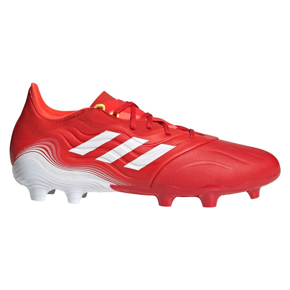 adidas Copa Sense.2 FG Cleats-Red/White | Soccer Village