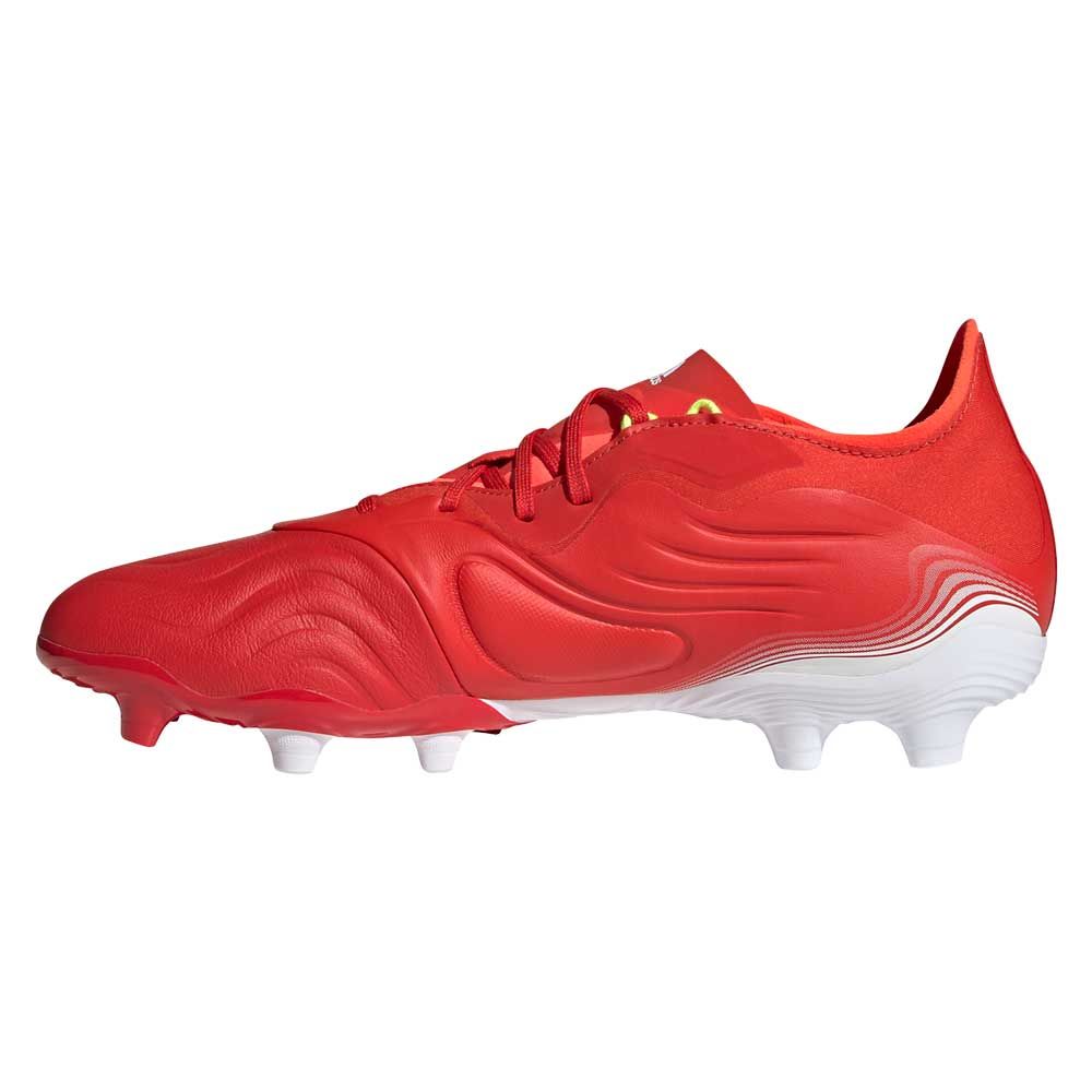 adidas Copa Sense .4 FG Meteorite - Red/Footwear White/Solar