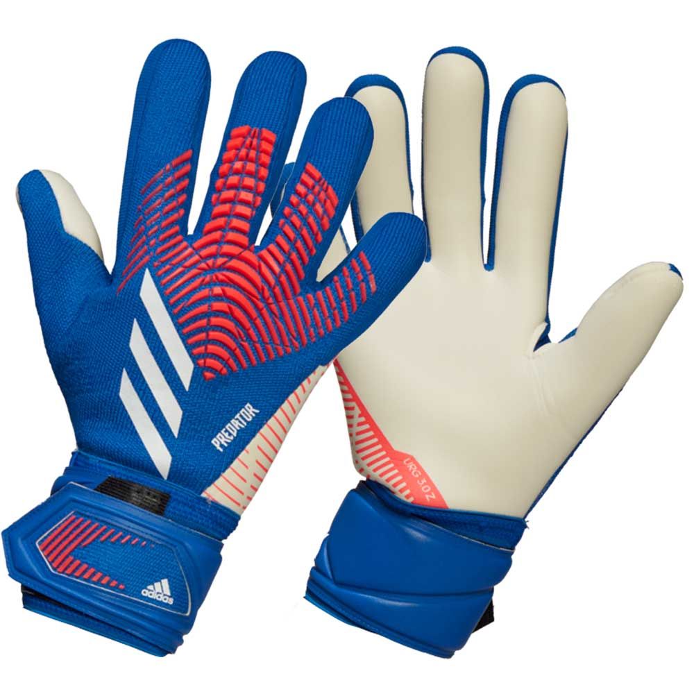 adidas Predator League Glove - Hi-res Blue/Turbo/White