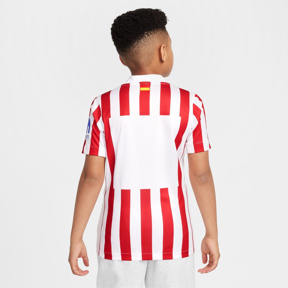 Nike Atlético de Madrid サッカー半袖10-12YRS Nike Atletico Madrid 2025/26 Youth Stadium Home Jersey