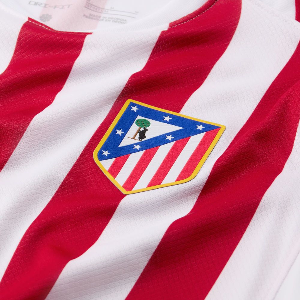 Nike Atlético de Madrid サッカー半袖10-12YRS Nike Atletico Madrid 2025/26 Youth Stadium Home Jersey