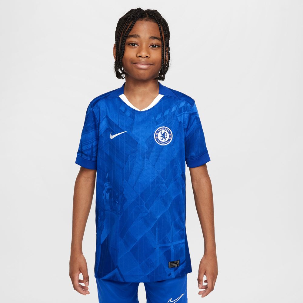 Nike Chelsea FC 2025/26 Youth Stadium Home Jersey | Soccer