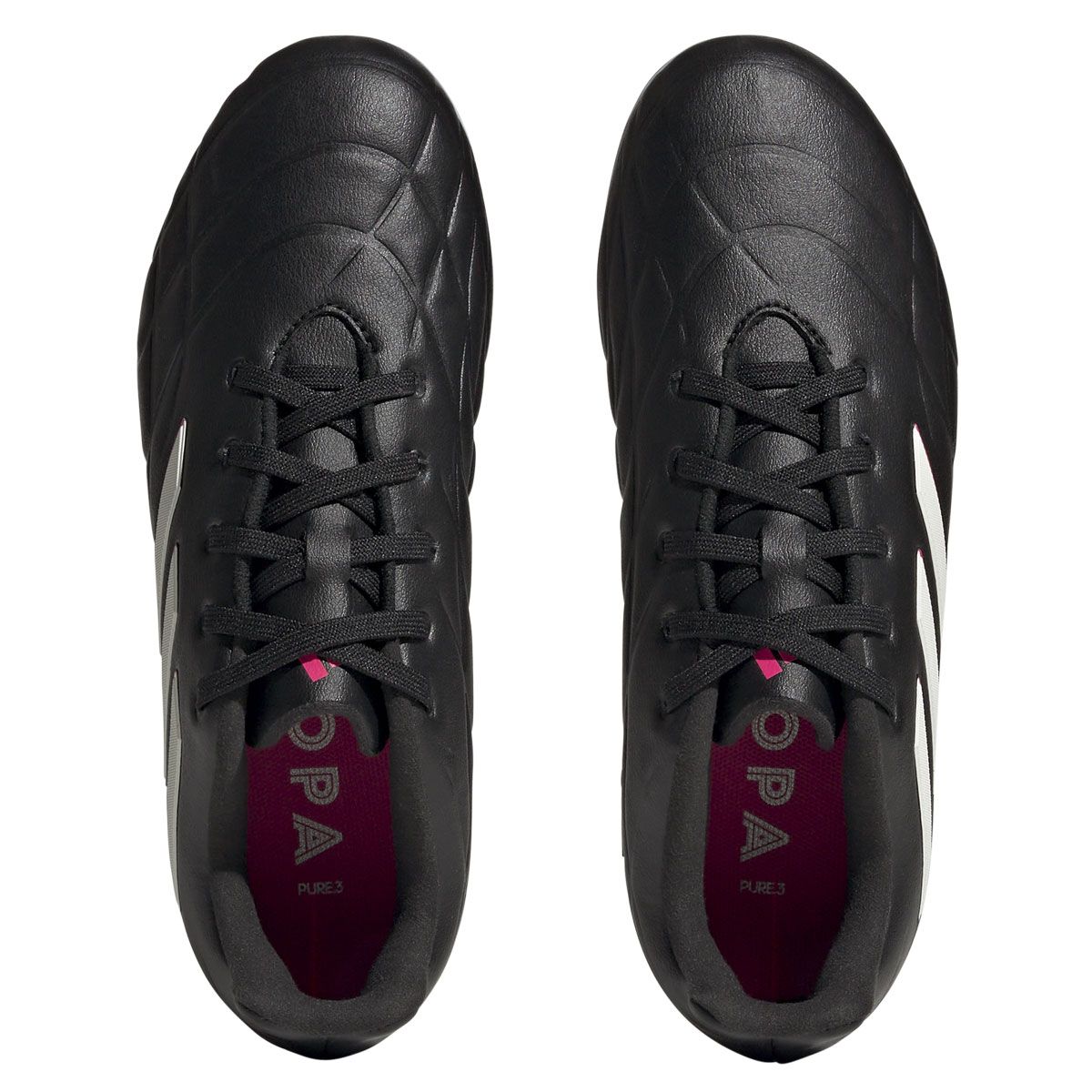 adidas Copa Pure.3 FG Junior - Core Black/Zero Metallic/Team