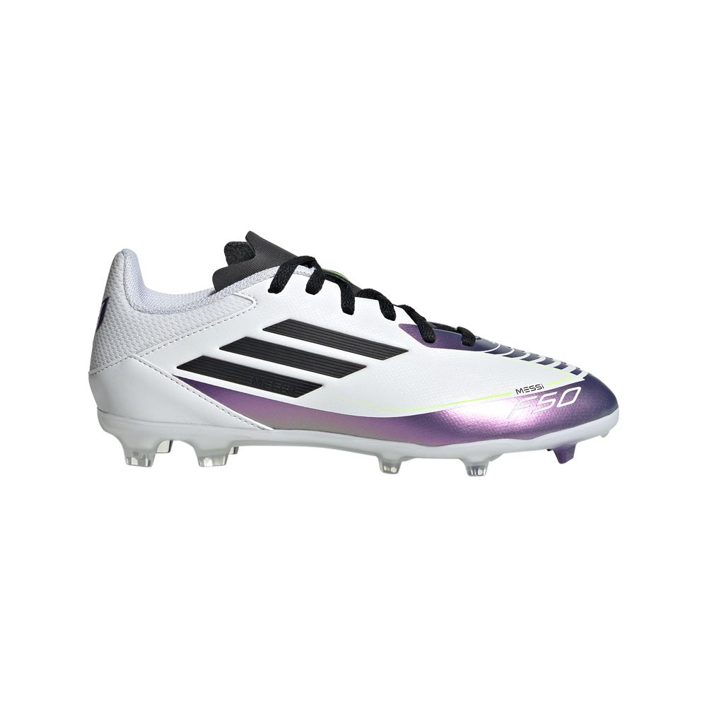 adidas F50 MESSI ホワイト/パープル adidas F50 League FG/MG Messi Soccer Cleats White Purple