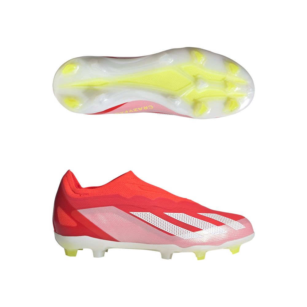 Adidas crazy fast elite fg 紐なし adidas X Crazyfast Elite Laceless FG Junior Soccer Cleats