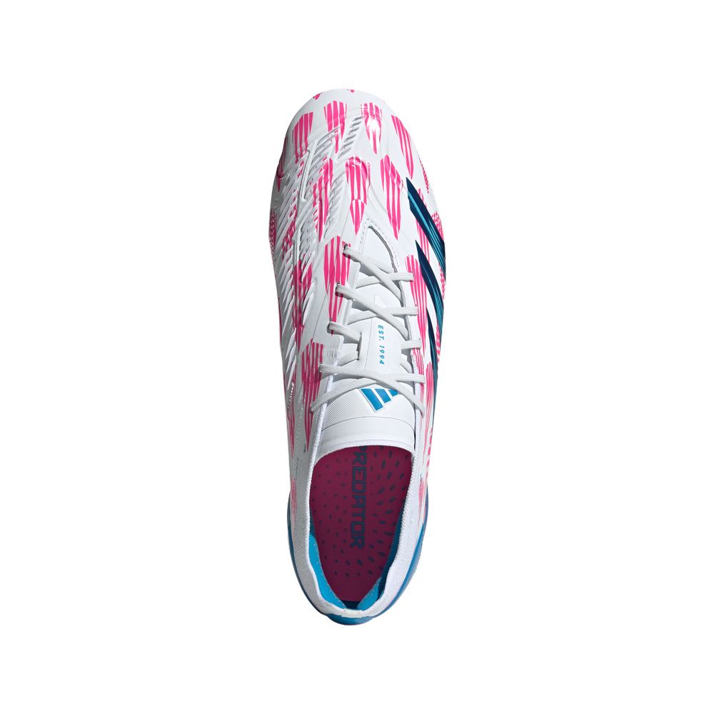 シューズ Adidas Predator Elite FG 260 adidas Predator Elite FG Soccer Cleats (Lucid Blue/White