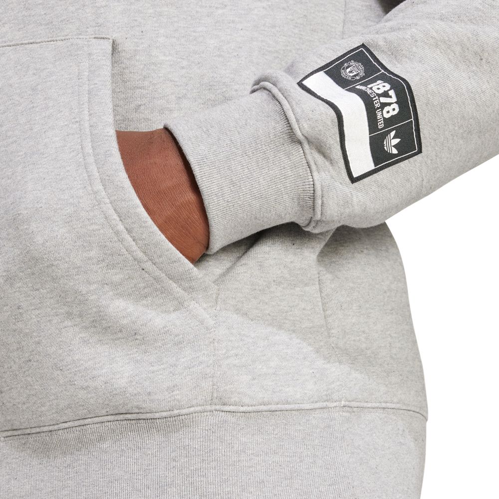 adidas Manchester United Men's VRCT Hoodie | Soccer Village
