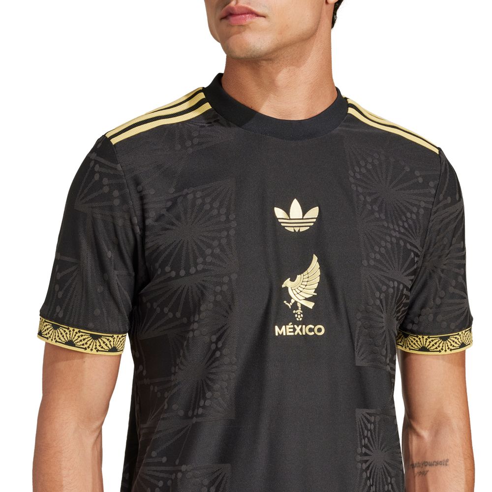 adidas Mexico 2025 Gold Men's Authentic Jersey | Soccer Village