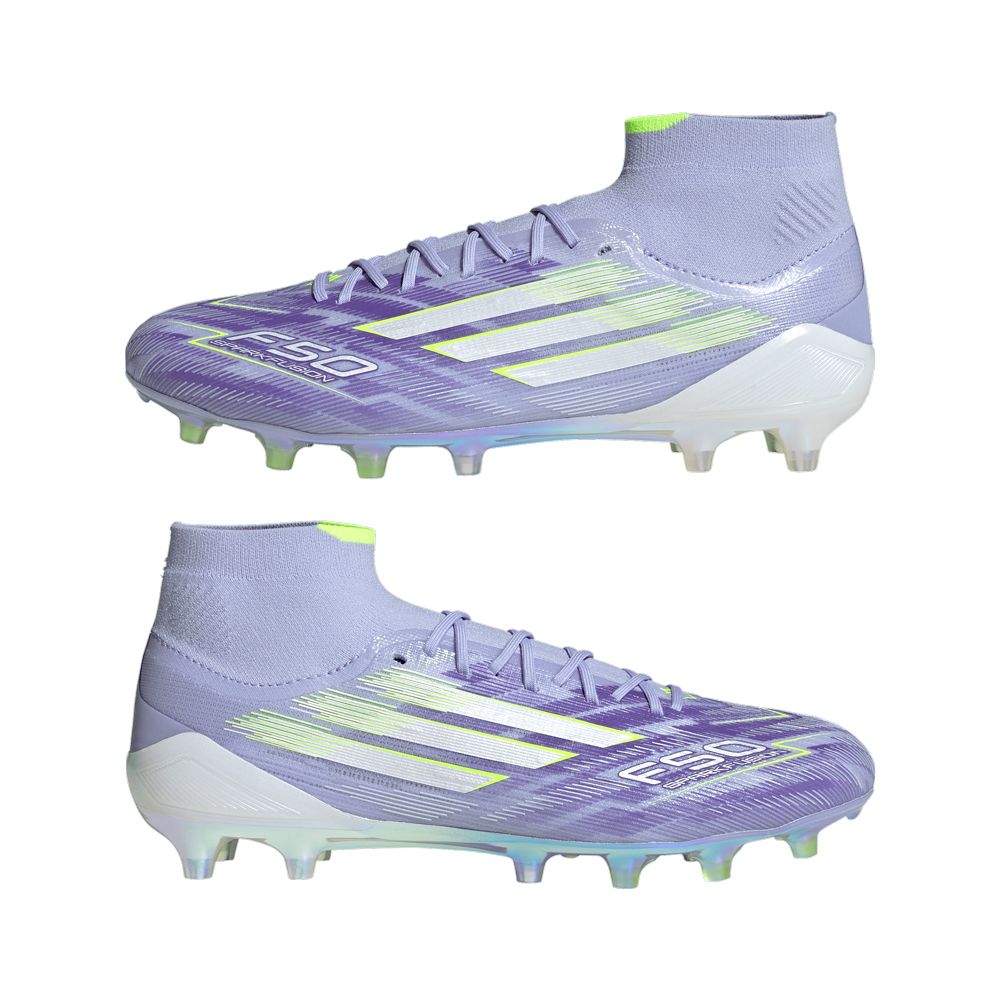 シューズ adidas F50 ELITE adidas F50 Elite Laceless Firm Ground - Unity Purple/White