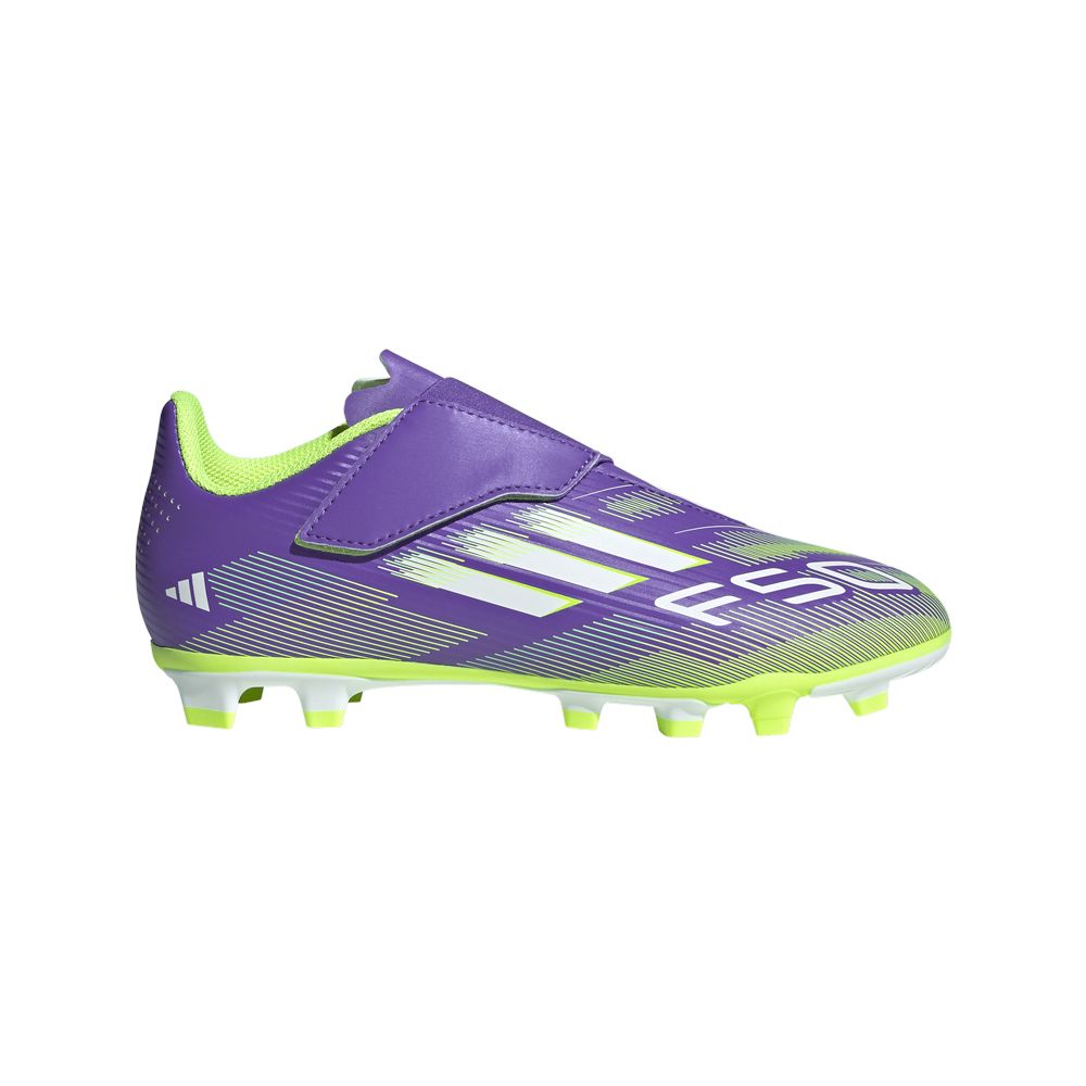adidas F50 Club Velcro FG Junior Soccer Cleats | Radiant