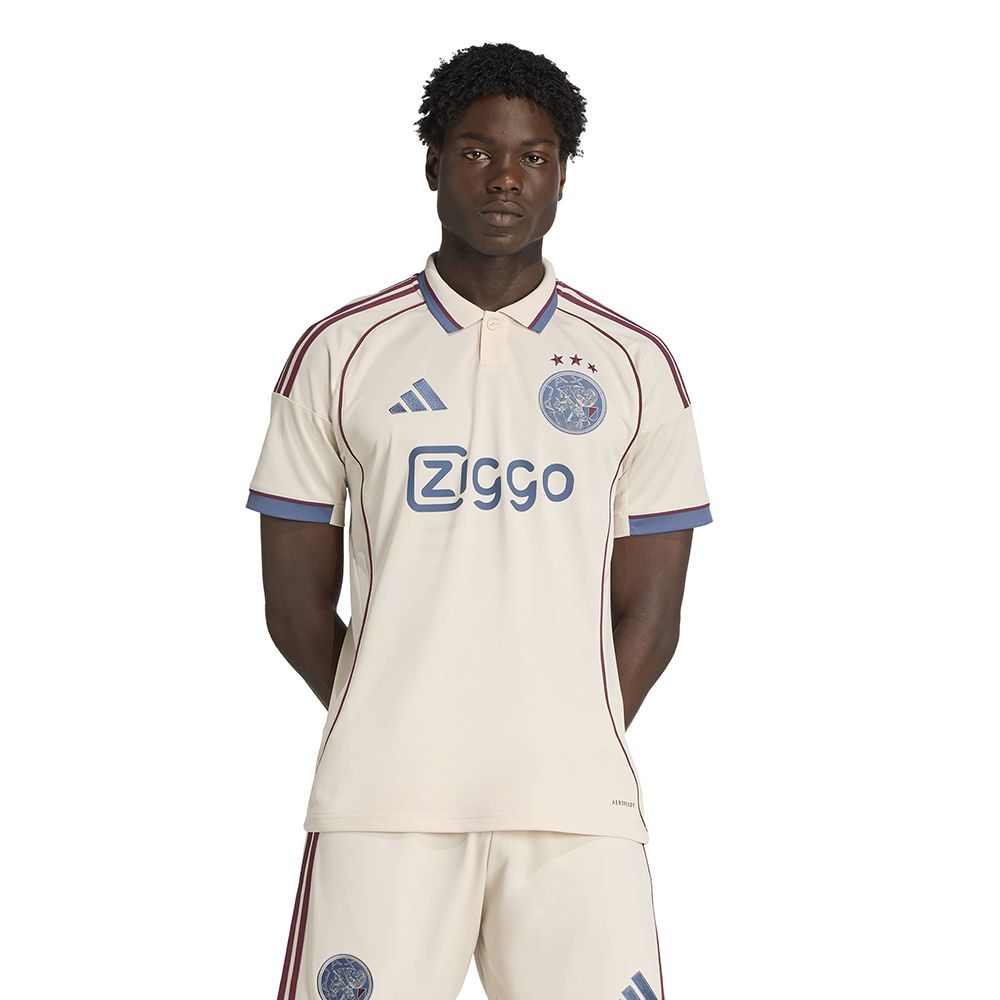 2025/26 アヤックス ホーム 25番 フェールトホールスト M adidas Ajax Amsterdam 25/26 Home Jersey - White | Free