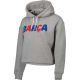 Barcelona Women's Cropped Hoodie