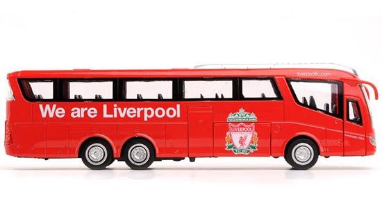 1:50 Scale Team Travel Bus Liverpool FC