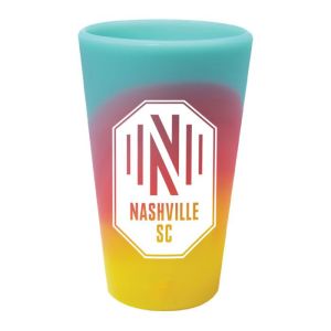 WinCraft Nashville SC Fashion Print Silicone Pint Glass