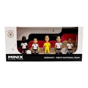 MINIX Figurines Germany 5/Pack (Rudiger, Werner, Ter Stegen, Fullkrug, Musiala)