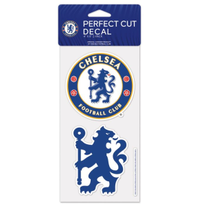 Wincraft Chelsea FC 4 X 4 Perfect Cut Color Decals 2/Pack