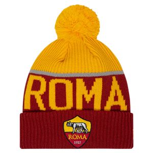 New Era AS Roma Sport Pom Beanie