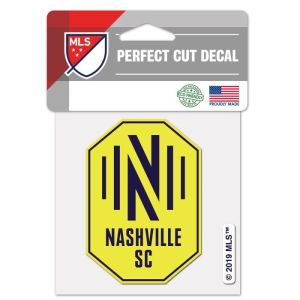 Wincraft Nashville SC 4 X 4 Perfect Cut Decal