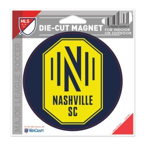 Wincraft Nashville SC 4.5 X 6 Die-Cut Magnet