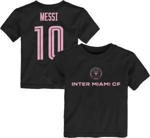 Inter Miami Messi Toddler Name & Number Tee