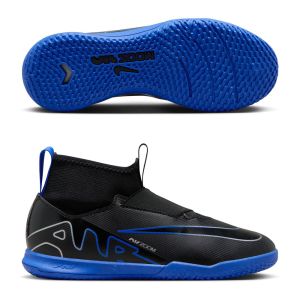 Nike Junior Zoom Mercurial Superfly 9 Academy IC Soccer Shoes | Black Pack