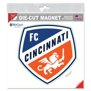 Wincraft FC Cincinnati 6 X 6 Indoor/Outdoor Die-Cut Magnet