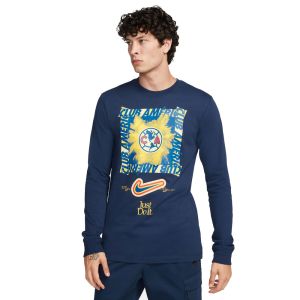 Nike Club America Men's Long Sleeve DNA Tee