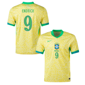 Nike Brazil 2024 Men's Stadium Home Jersey ENDRICK 9