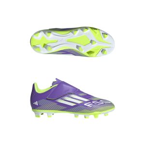 adidas F50 Club Velcro FG Junior Soccer Cleats | Radiant Blaze Pack