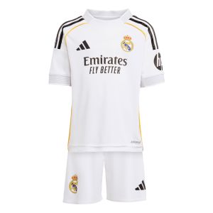 adidas Real Madrid CF 2025/26 Children's Mini Home Kit