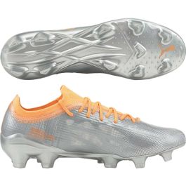 Puma Ultra Ultimate FG/AG - Puma Black/Puma White - Mens Boots |