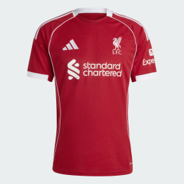 adidas Liverpool FC 2025/26 Men's Home Jersey | Soccer Village