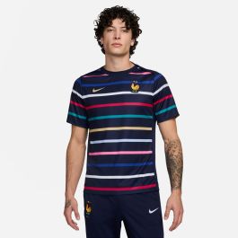 ウェア FRANCE TRAINING SHIRT SQUAD MIDLAYER NIKE France Training Shirt Squad Midlayer L/S Size S - Dark