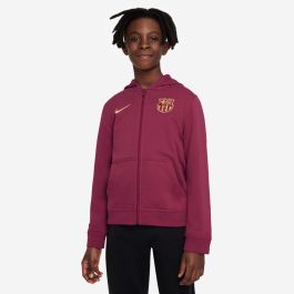 Nike FC Barcelona ジャージ ピンク/ブラウン Nike Barcelona Sportswear Club Full Zip Hoodie Youth