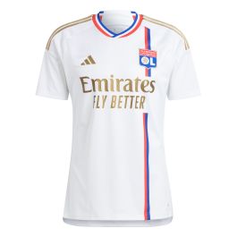 Olympique Lyon 2012 2013 3D adidas techfit football shirt