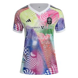 adidas Nashville SC Women's Pride Prematch Jersey | Soccer
