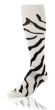 Twin City Zebra Sock