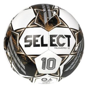 Select Numero 10 V22 Soccer Ball | White/Black/Gold