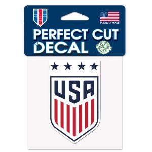 WinCraft USA Women's National Team Perfect Cut Color Decal