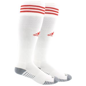 adidas Copa Zone Cushion IV Soccer Socks | White/Red