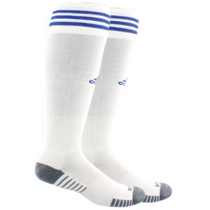 adidas Copa Zone Cushion IV Soccer Socks | White/Royal Blue