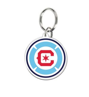 WinCraft Chicago Fire Cloisonne Key Ring