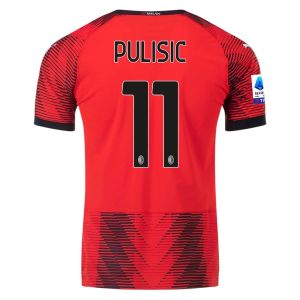 PUMA AC Milan 2023/24 Men's Home Jersey PULISIC 11