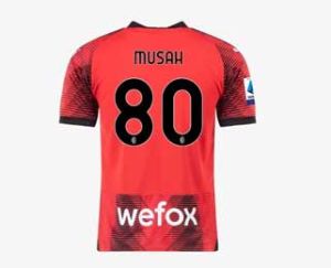 PUMA AC Milan MUSAH 2023/24 Men's Home Jersey