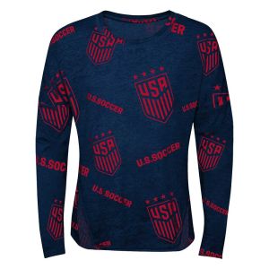USWNT Girls Back in Action L/S Tee