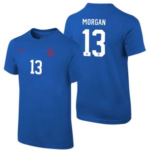 Nike USWNT Alex Morgan Youth Name and Number Tee