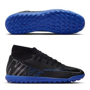 Nike Mercurial Superfly 9 Club Turf Soccer Shoes | Black Pack