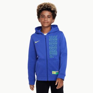 Nike Brazil Youth NSW Full-Zip Club Hoodie